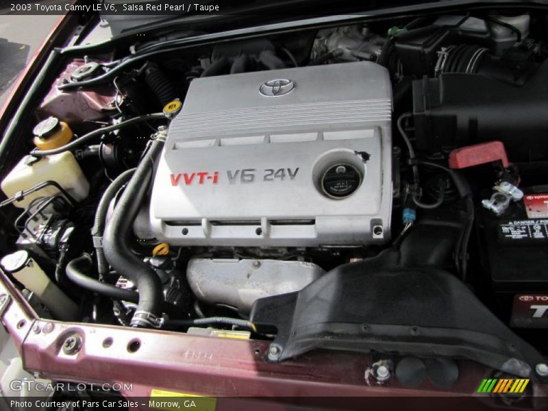  2003 Camry LE V6 Engine - 3.0 Liter DOHC 24-Valve V6