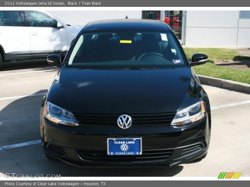 Black / Titan Black 2011 Volkswagen Jetta SE Sedan