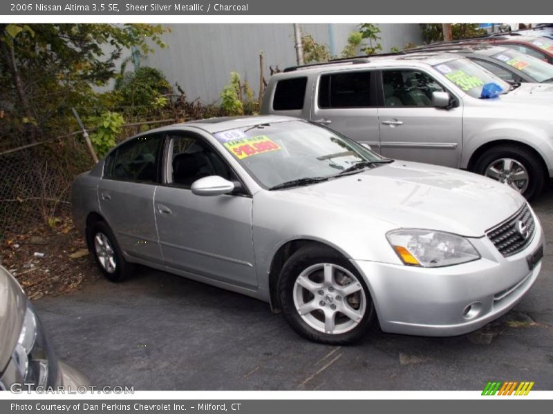 Sheer Silver Metallic / Charcoal 2006 Nissan Altima 3.5 SE