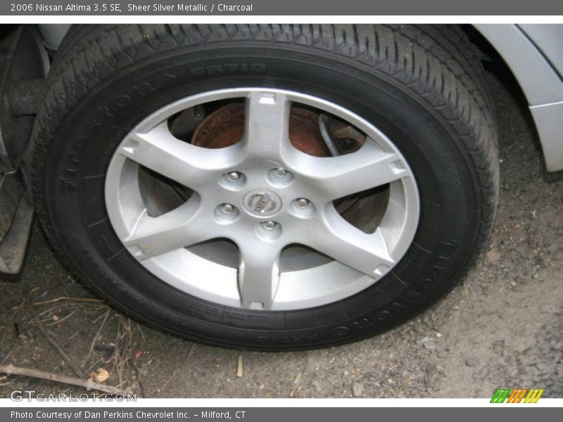 Sheer Silver Metallic / Charcoal 2006 Nissan Altima 3.5 SE