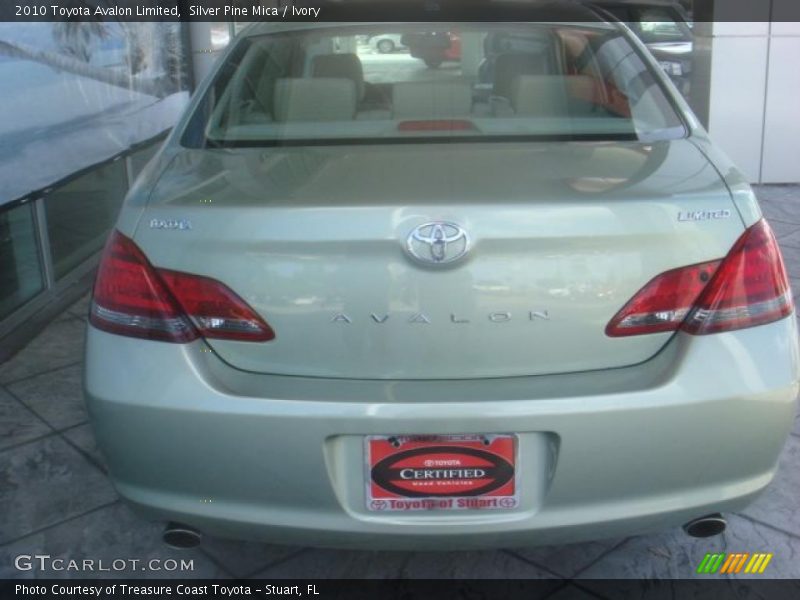 Silver Pine Mica / Ivory 2010 Toyota Avalon Limited