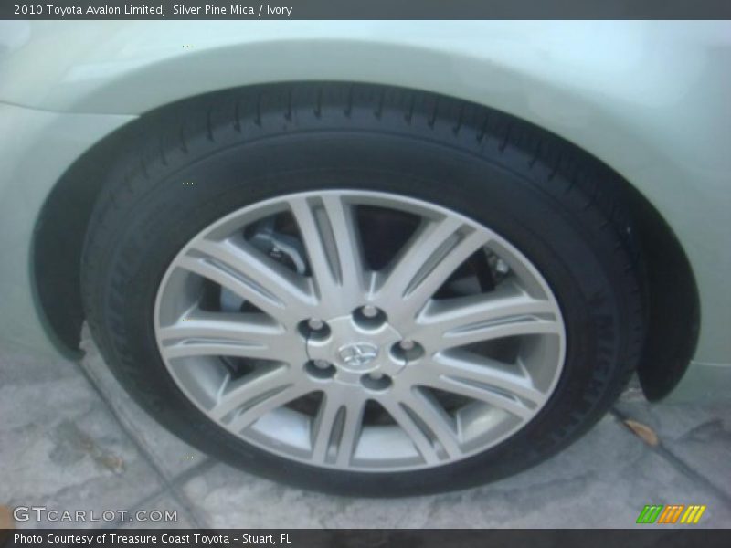 Silver Pine Mica / Ivory 2010 Toyota Avalon Limited
