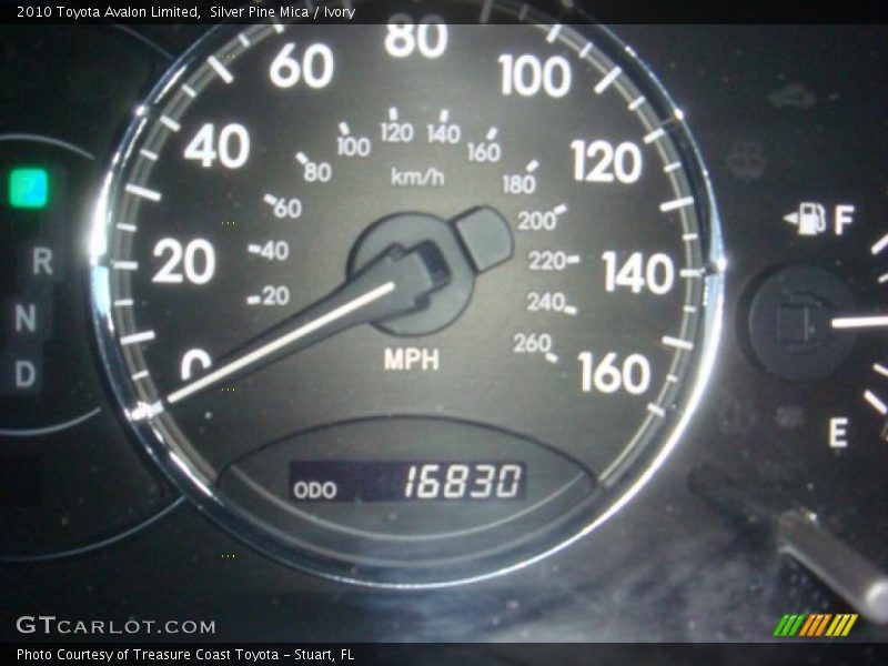 Silver Pine Mica / Ivory 2010 Toyota Avalon Limited