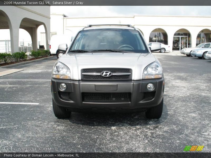 Sahara Silver / Gray 2006 Hyundai Tucson GLS V6