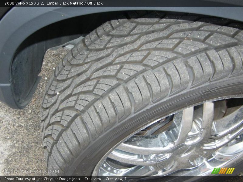 Ember Black Metallic / Off Black 2008 Volvo XC90 3.2