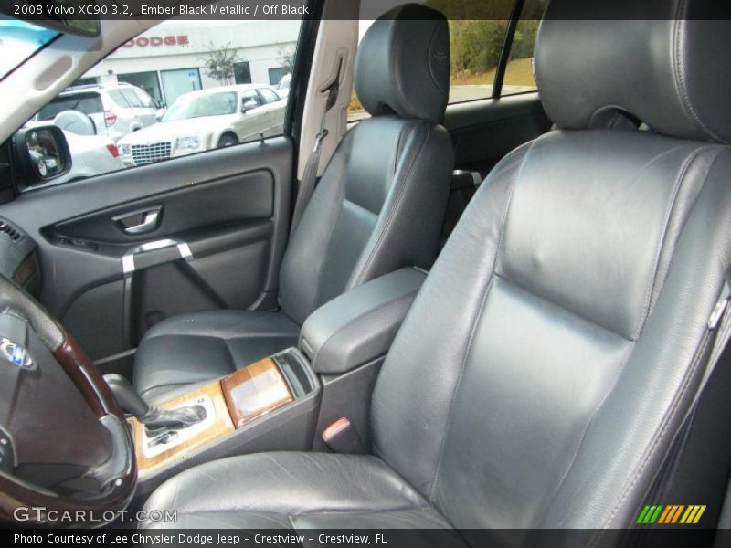 Ember Black Metallic / Off Black 2008 Volvo XC90 3.2