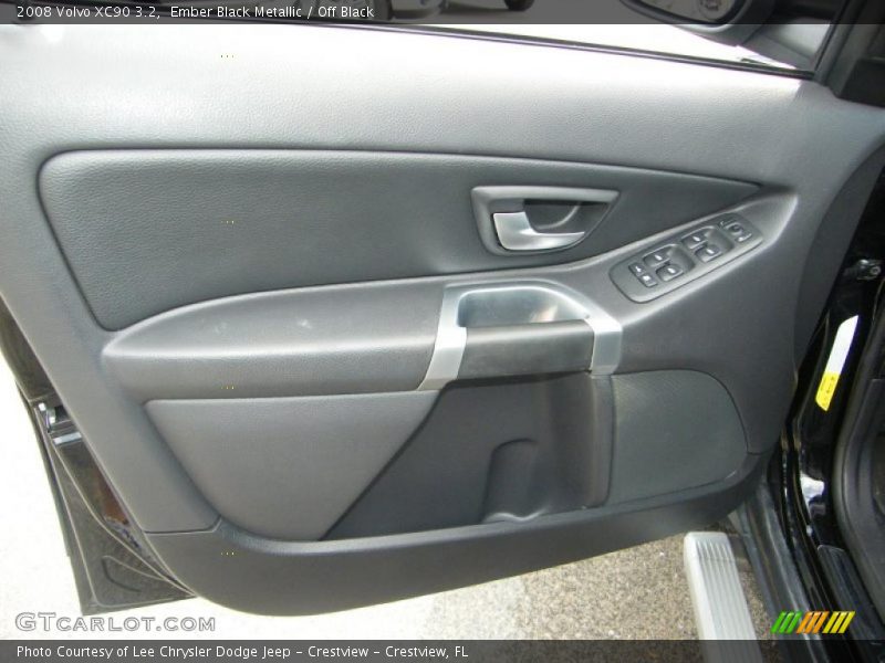 Ember Black Metallic / Off Black 2008 Volvo XC90 3.2