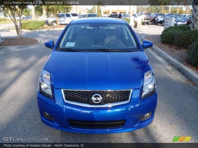 Metallic Blue / Charcoal 2011 Nissan Sentra 2.0 SR