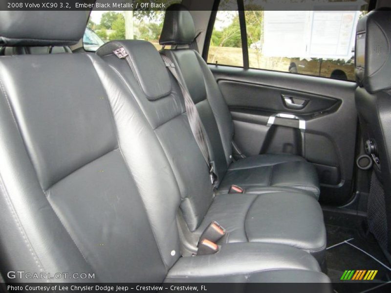 Ember Black Metallic / Off Black 2008 Volvo XC90 3.2
