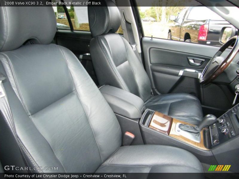 Ember Black Metallic / Off Black 2008 Volvo XC90 3.2