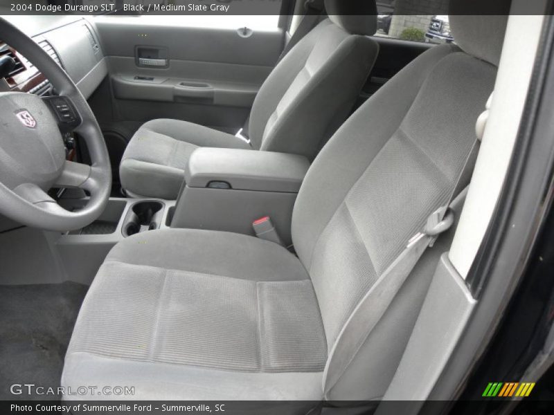 Black / Medium Slate Gray 2004 Dodge Durango SLT