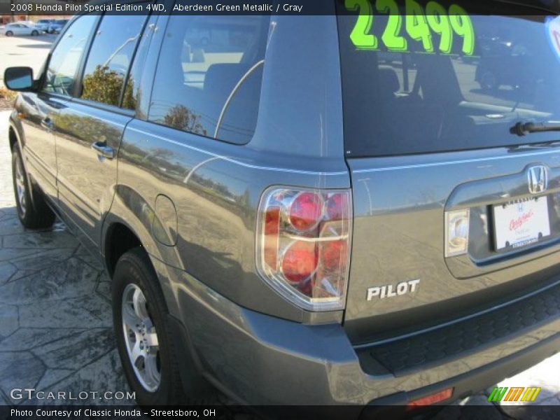 Aberdeen Green Metallic / Gray 2008 Honda Pilot Special Edition 4WD