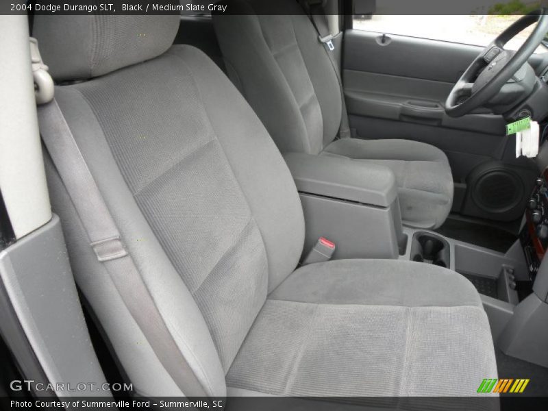 Black / Medium Slate Gray 2004 Dodge Durango SLT