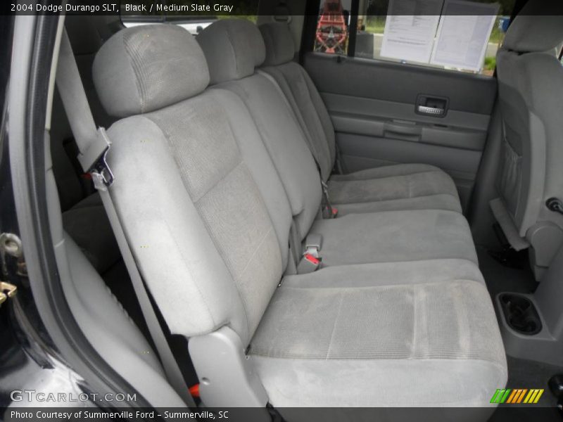Black / Medium Slate Gray 2004 Dodge Durango SLT