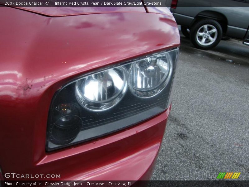 Inferno Red Crystal Pearl / Dark Slate Gray/Light Graystone 2007 Dodge Charger R/T