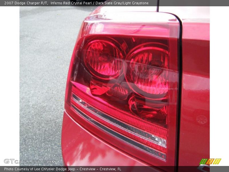 Inferno Red Crystal Pearl / Dark Slate Gray/Light Graystone 2007 Dodge Charger R/T