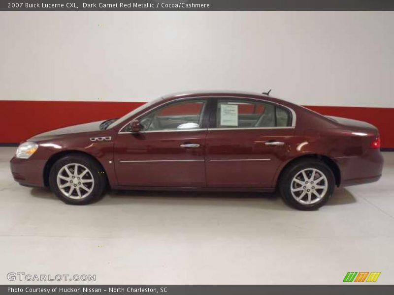 Dark Garnet Red Metallic / Cocoa/Cashmere 2007 Buick Lucerne CXL