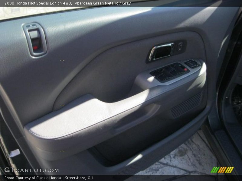 Aberdeen Green Metallic / Gray 2008 Honda Pilot Special Edition 4WD