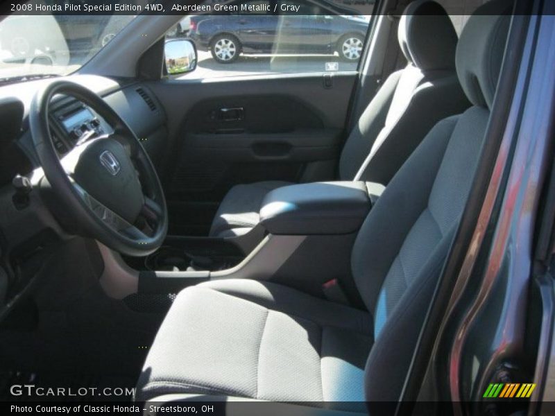Aberdeen Green Metallic / Gray 2008 Honda Pilot Special Edition 4WD
