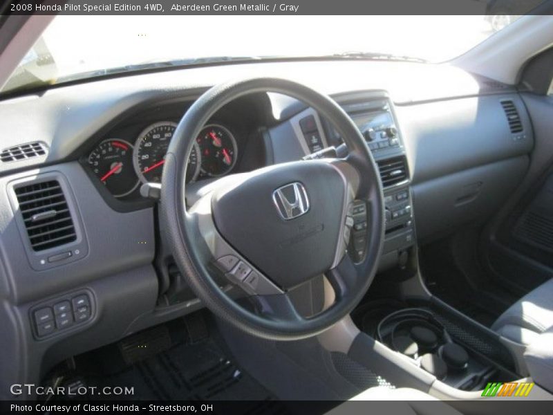 Aberdeen Green Metallic / Gray 2008 Honda Pilot Special Edition 4WD