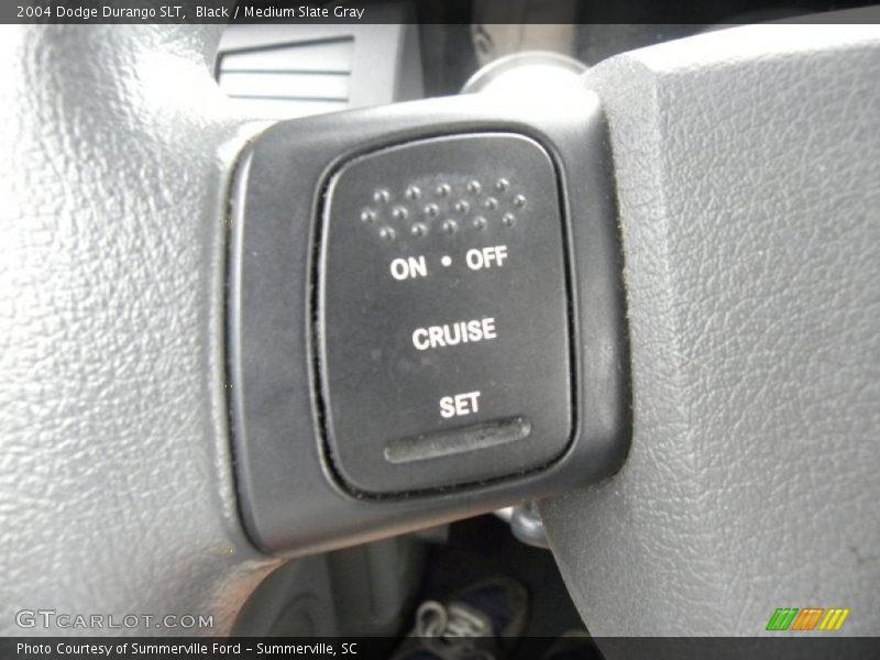 Black / Medium Slate Gray 2004 Dodge Durango SLT