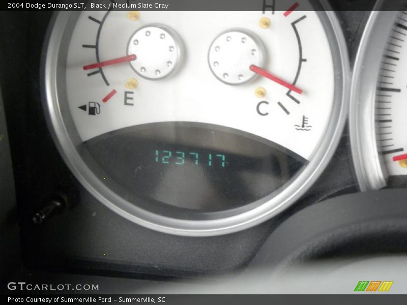 Black / Medium Slate Gray 2004 Dodge Durango SLT