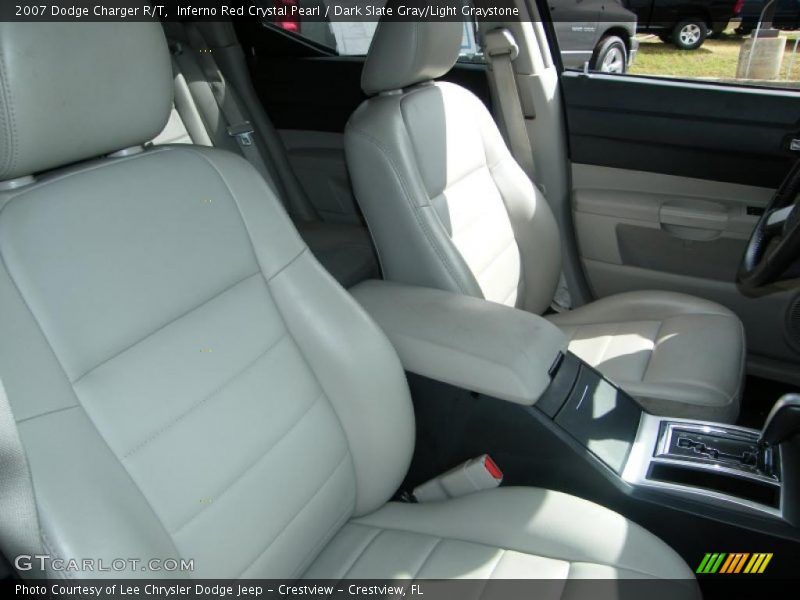 Inferno Red Crystal Pearl / Dark Slate Gray/Light Graystone 2007 Dodge Charger R/T