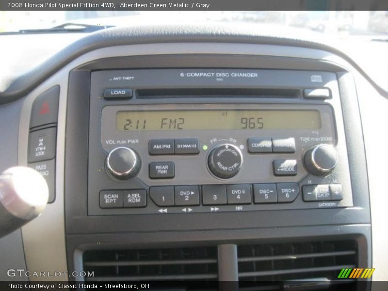 Aberdeen Green Metallic / Gray 2008 Honda Pilot Special Edition 4WD