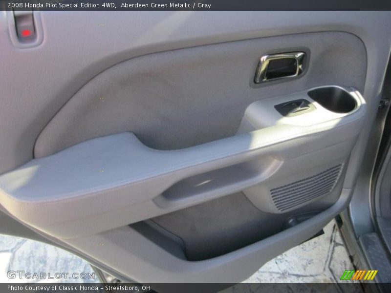 Aberdeen Green Metallic / Gray 2008 Honda Pilot Special Edition 4WD