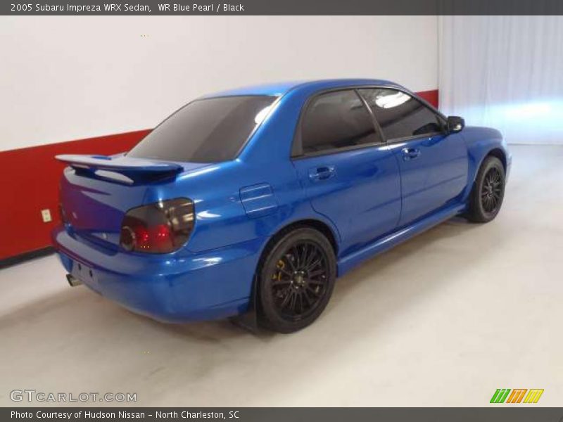 WR Blue Pearl / Black 2005 Subaru Impreza WRX Sedan