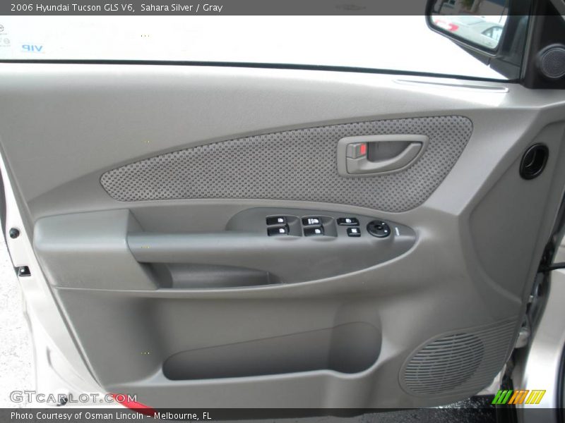 Sahara Silver / Gray 2006 Hyundai Tucson GLS V6