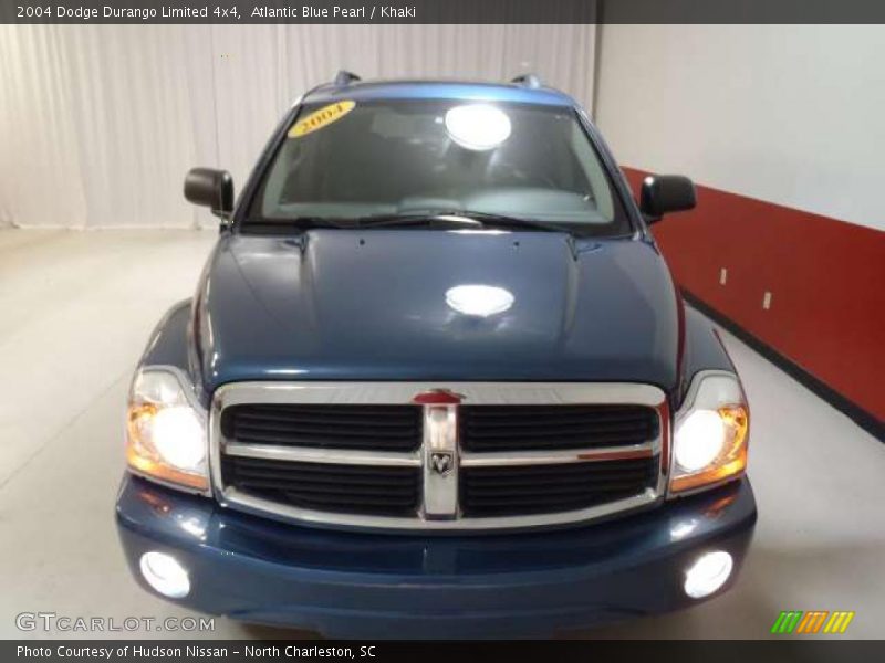 Atlantic Blue Pearl / Khaki 2004 Dodge Durango Limited 4x4