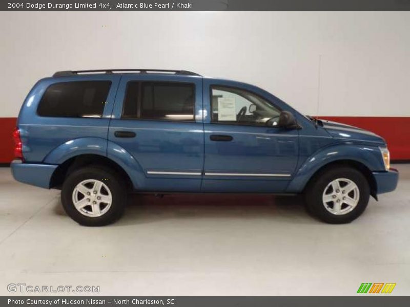 Atlantic Blue Pearl / Khaki 2004 Dodge Durango Limited 4x4