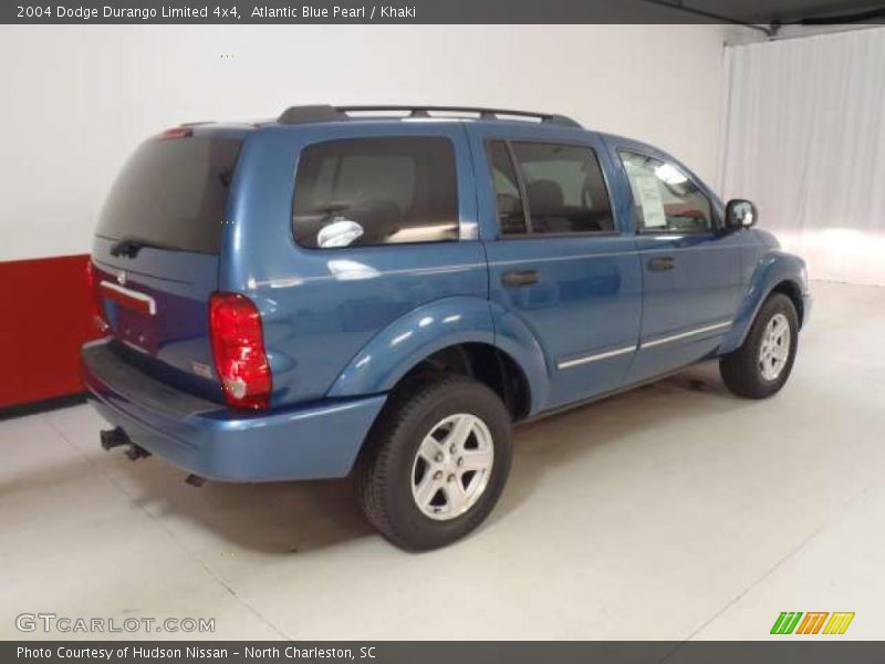 Atlantic Blue Pearl / Khaki 2004 Dodge Durango Limited 4x4