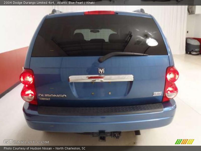 Atlantic Blue Pearl / Khaki 2004 Dodge Durango Limited 4x4