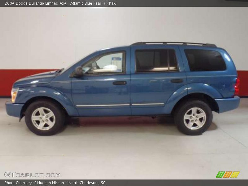 Atlantic Blue Pearl / Khaki 2004 Dodge Durango Limited 4x4