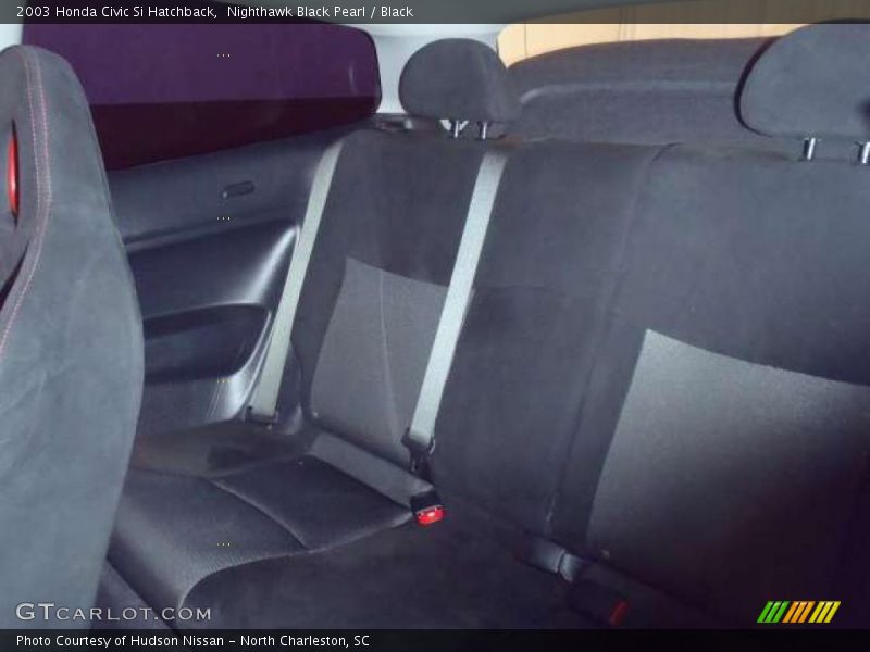  2003 Civic Si Hatchback Black Interior