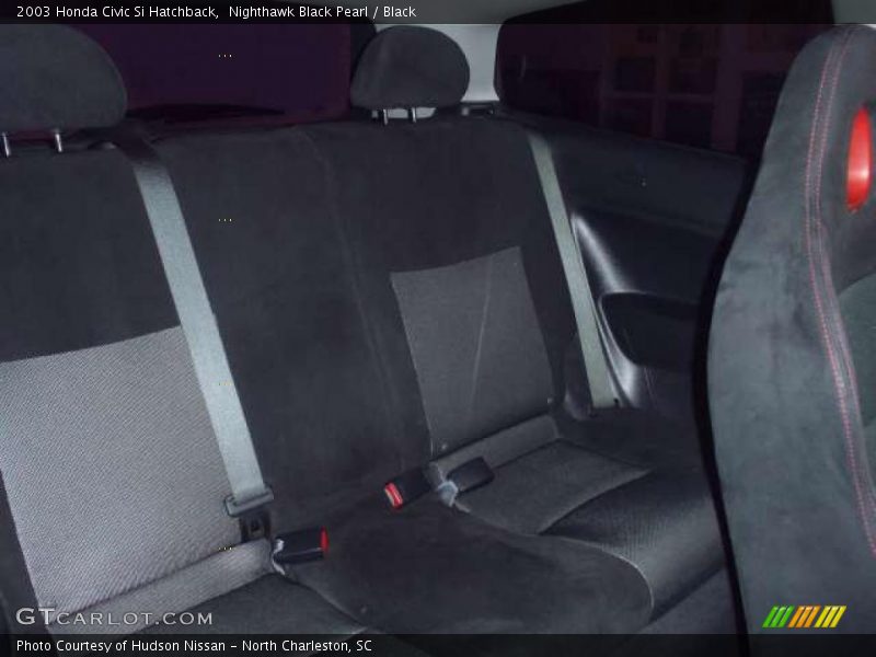  2003 Civic Si Hatchback Black Interior