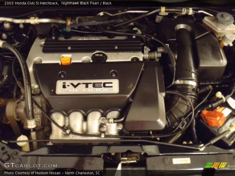  2003 Civic Si Hatchback Engine - 2.0 Liter DOHC 16-Valve i-VTEC 4 Cylinder