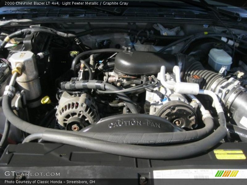 Light Pewter Metallic / Graphite Gray 2000 Chevrolet Blazer LT 4x4