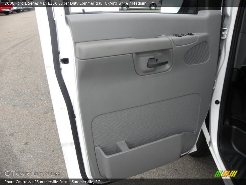 Oxford White / Medium Flint 2008 Ford E Series Van E250 Super Duty Commericial