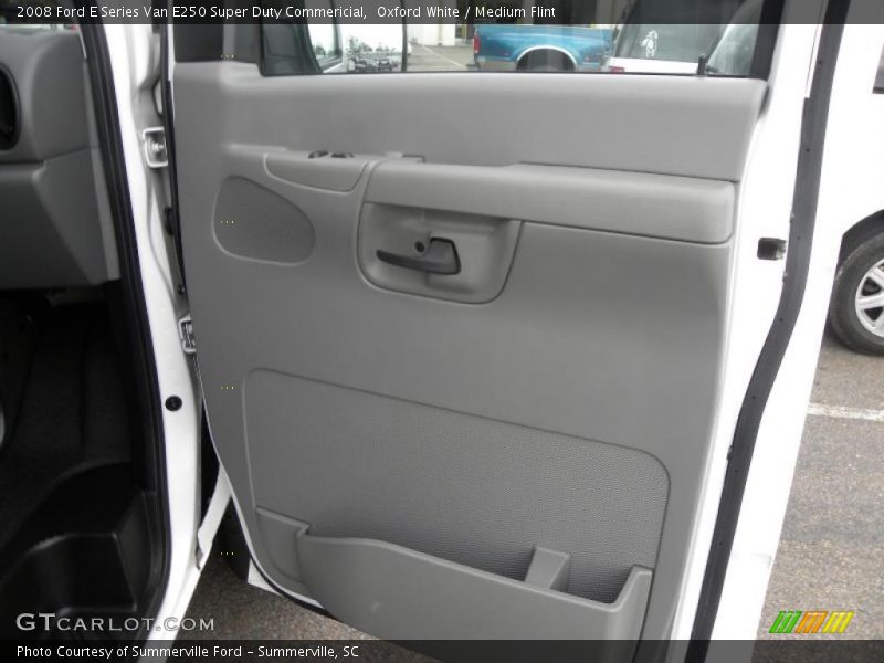 Oxford White / Medium Flint 2008 Ford E Series Van E250 Super Duty Commericial