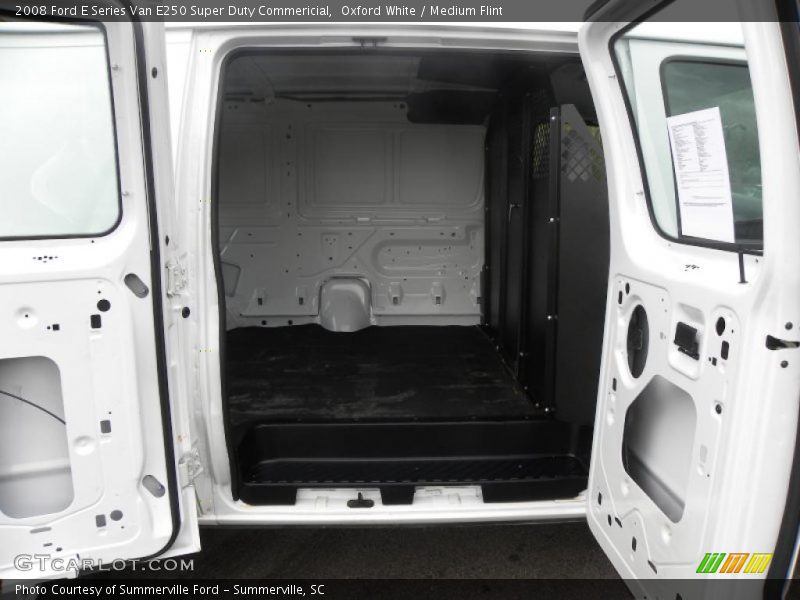 Oxford White / Medium Flint 2008 Ford E Series Van E250 Super Duty Commericial