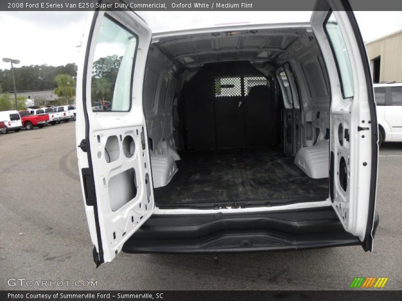 Oxford White / Medium Flint 2008 Ford E Series Van E250 Super Duty Commericial