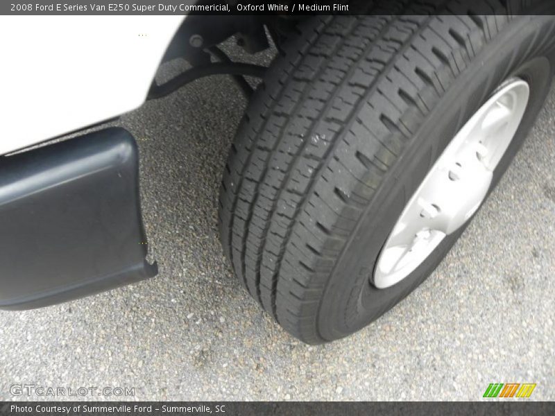 Oxford White / Medium Flint 2008 Ford E Series Van E250 Super Duty Commericial