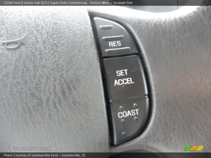Oxford White / Medium Flint 2008 Ford E Series Van E250 Super Duty Commericial