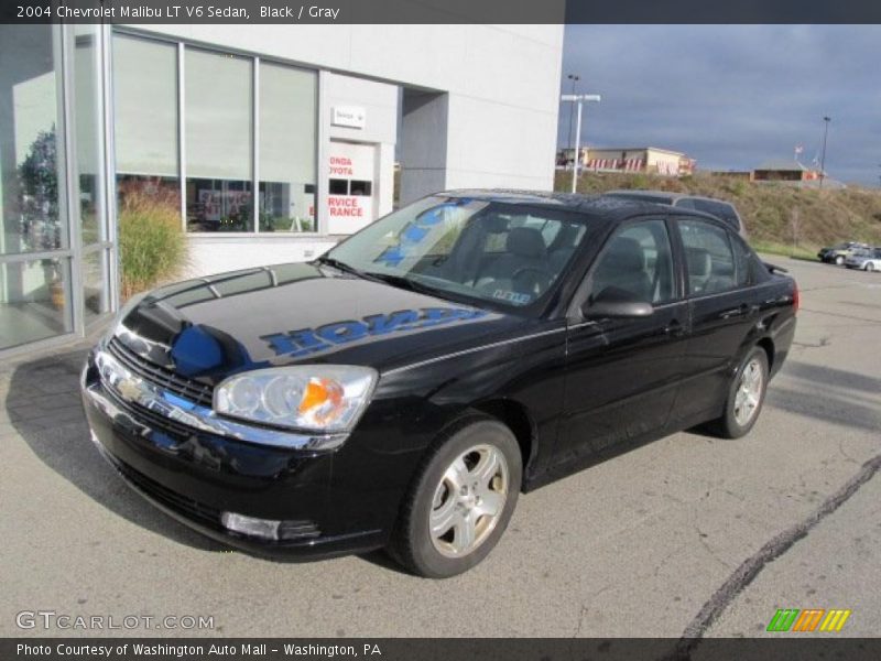 Black / Gray 2004 Chevrolet Malibu LT V6 Sedan