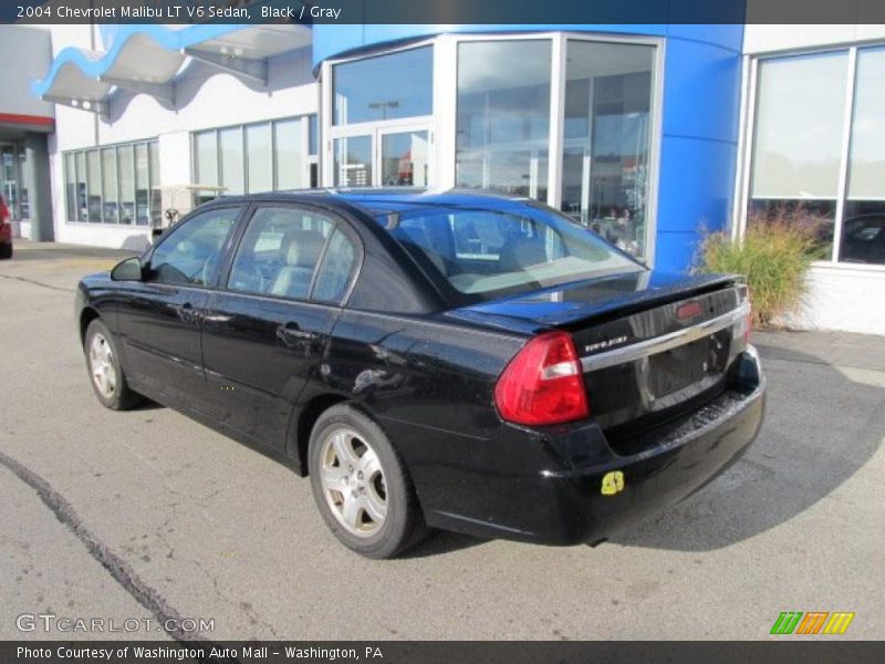 Black / Gray 2004 Chevrolet Malibu LT V6 Sedan