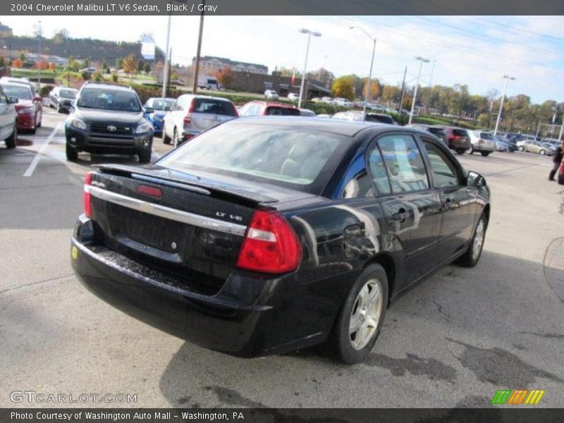 Black / Gray 2004 Chevrolet Malibu LT V6 Sedan