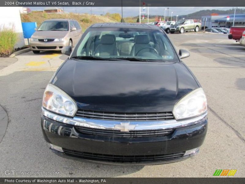 Black / Gray 2004 Chevrolet Malibu LT V6 Sedan
